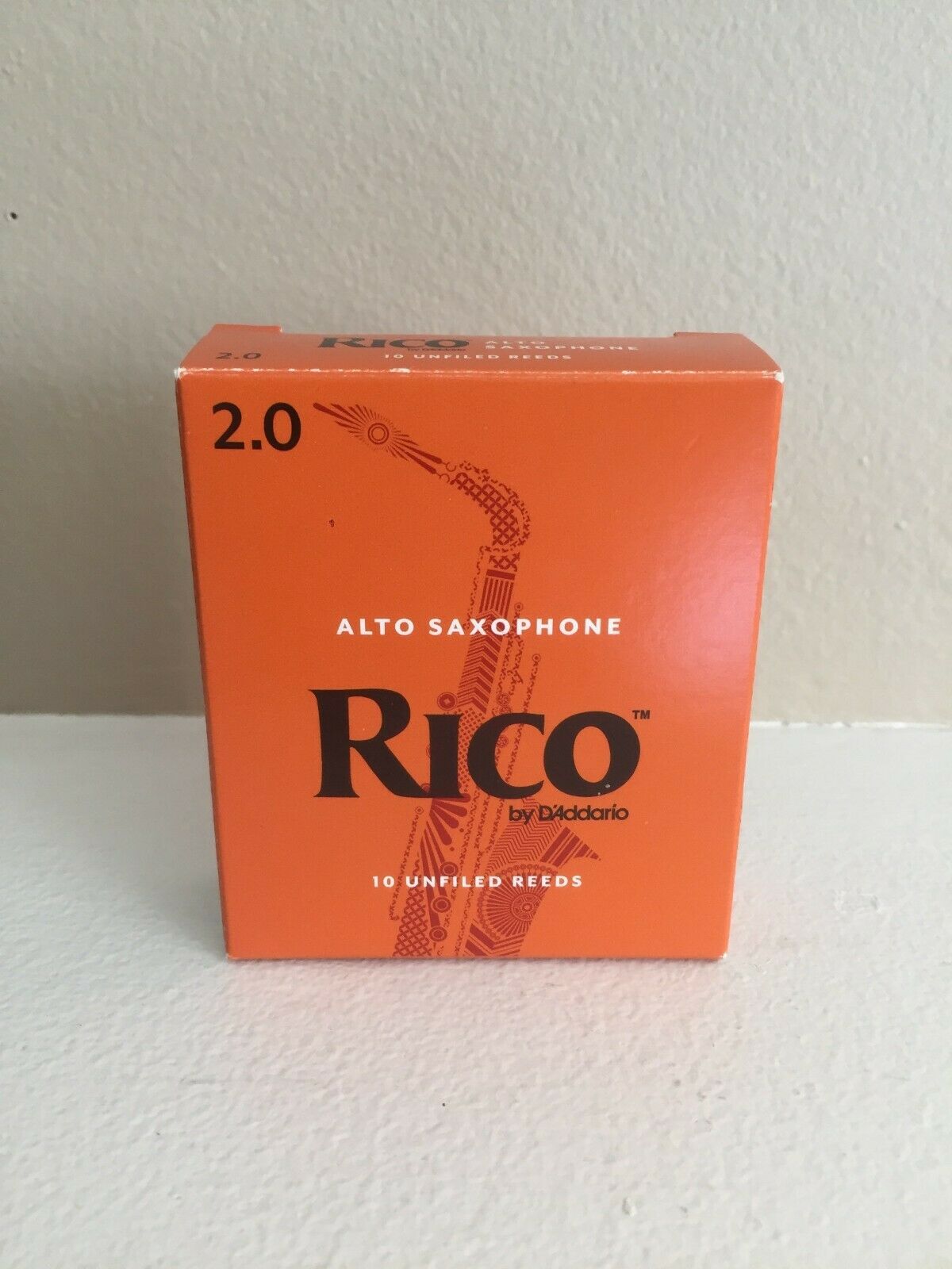 Rico 2.0 Alto Saxophone Reeds - Box Of 7 Reeds - Open Box