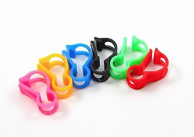 12pcs Assorted Rc Nitro 5.5mm Dia Fuel Line Tubing Clamp Pinch Clip Us Sell Ship
