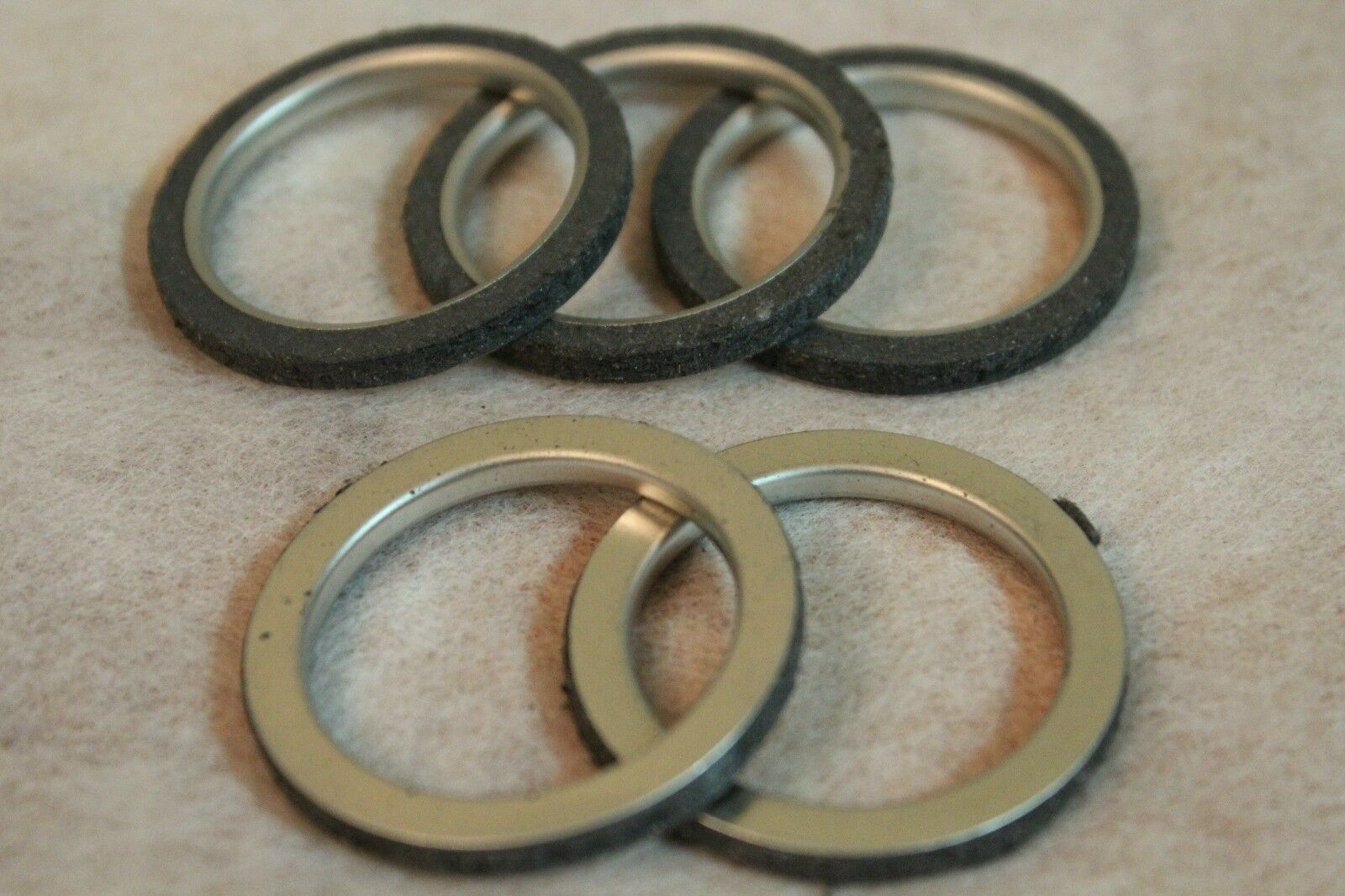 Lot 5 Exhaust Pipe Gasket For Gy6 50cc 125 150cc Scooter Atv Moped Bikes Motors