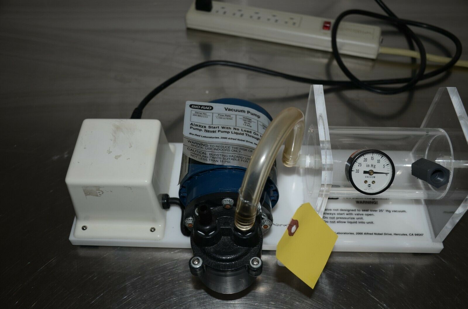 Bio-rad Vacuum Pump/vacuum Regulator 165-5003