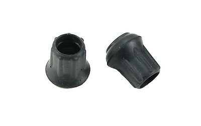 2 Pack Steel Reinforced  5/8" Rubber Tips- Cane, Crutch Or Chair Ctr-625-b