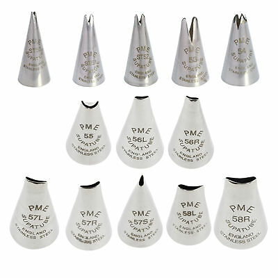 Pme Leaf Stainless Steel Icing Buttercream Piping Cake Decorating Nozzle Tip