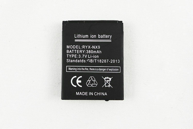 Lq-s1 Ryx-nx9 380mah Li-ion Battery For Smart Watch Dz09 Android Smartwatch